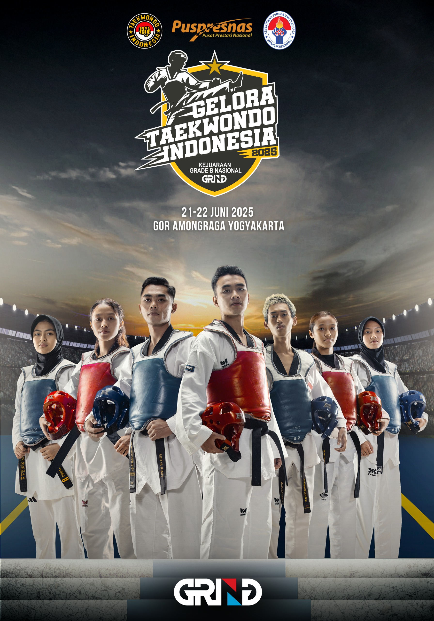 Panggung Juara Taekwondo Indonesia Taekwondo Indonesia Dojang marinablackcrown
