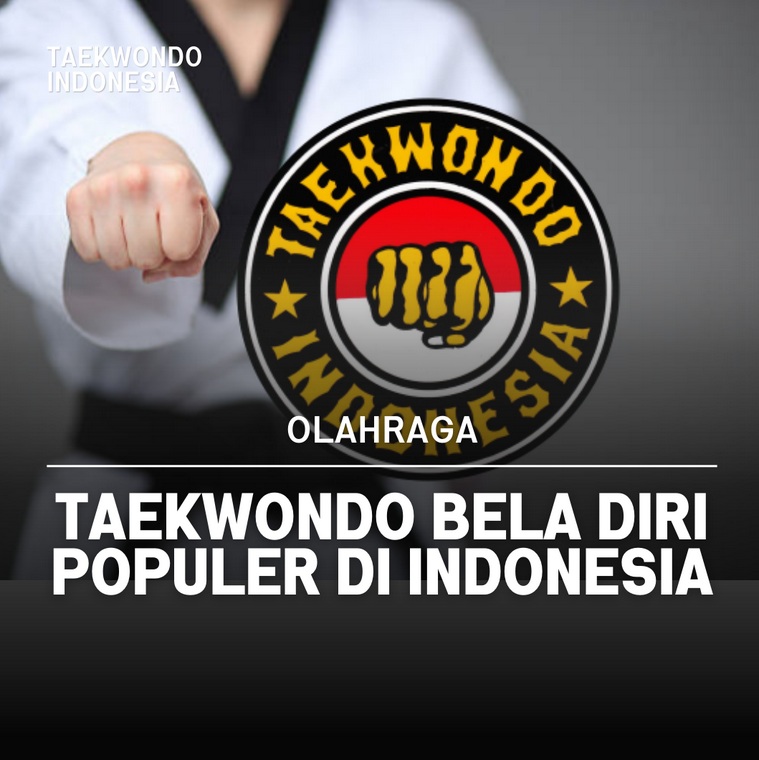 Taekwondo bela diri populer di Indonesia Taekwondo Indonesia Dojang marinablackcrown